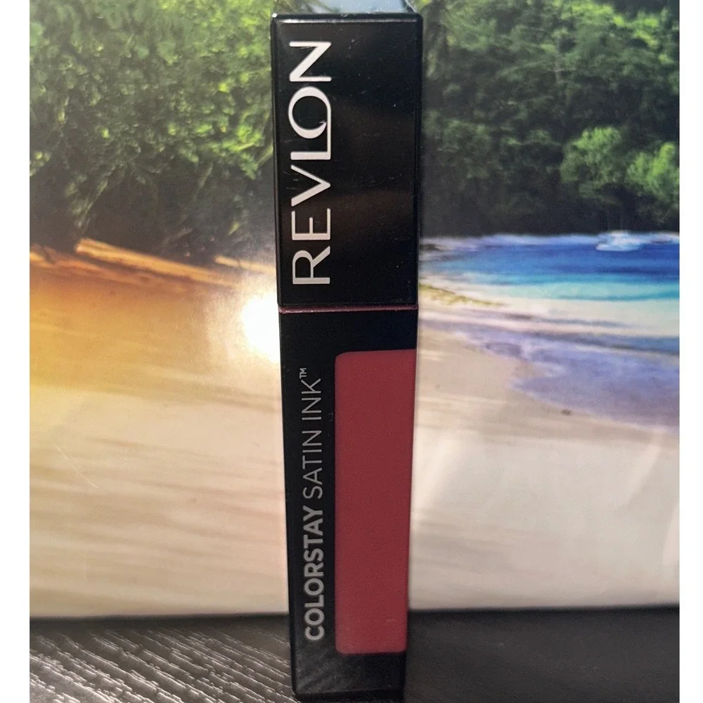 Revlon ColorStay Satin Ink Liquid Lipstick 005 Silky Sienna 0.17oz Longwear‎ New